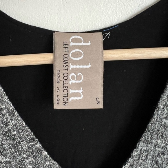 Anthropologie Dolan Left Coast Collection Gray Luna Sleeveless Sweater Dress - Picture 6 of 6